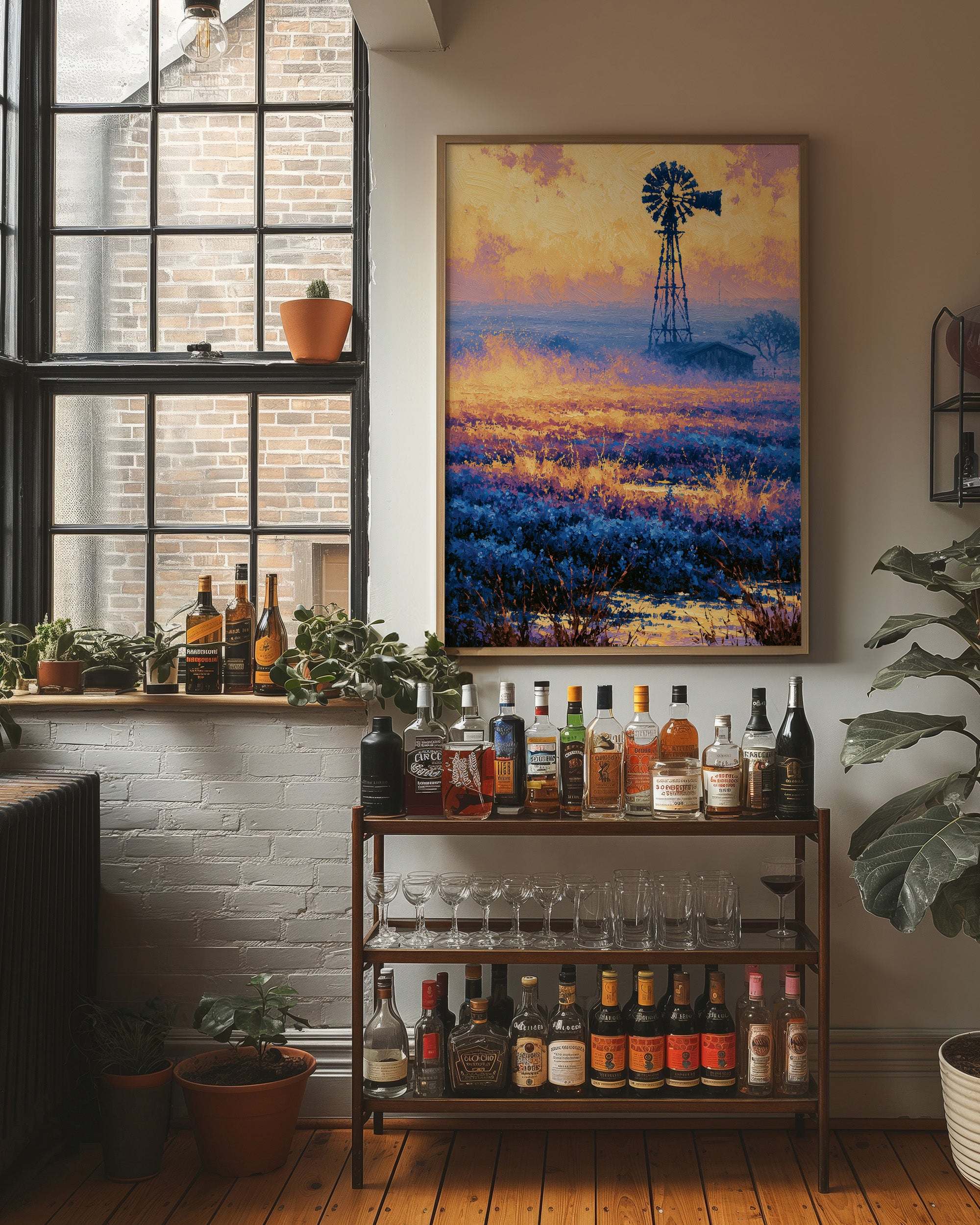 Windmill at Golden Hour