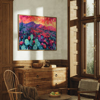 Desert Bloom, Magenta Mountains