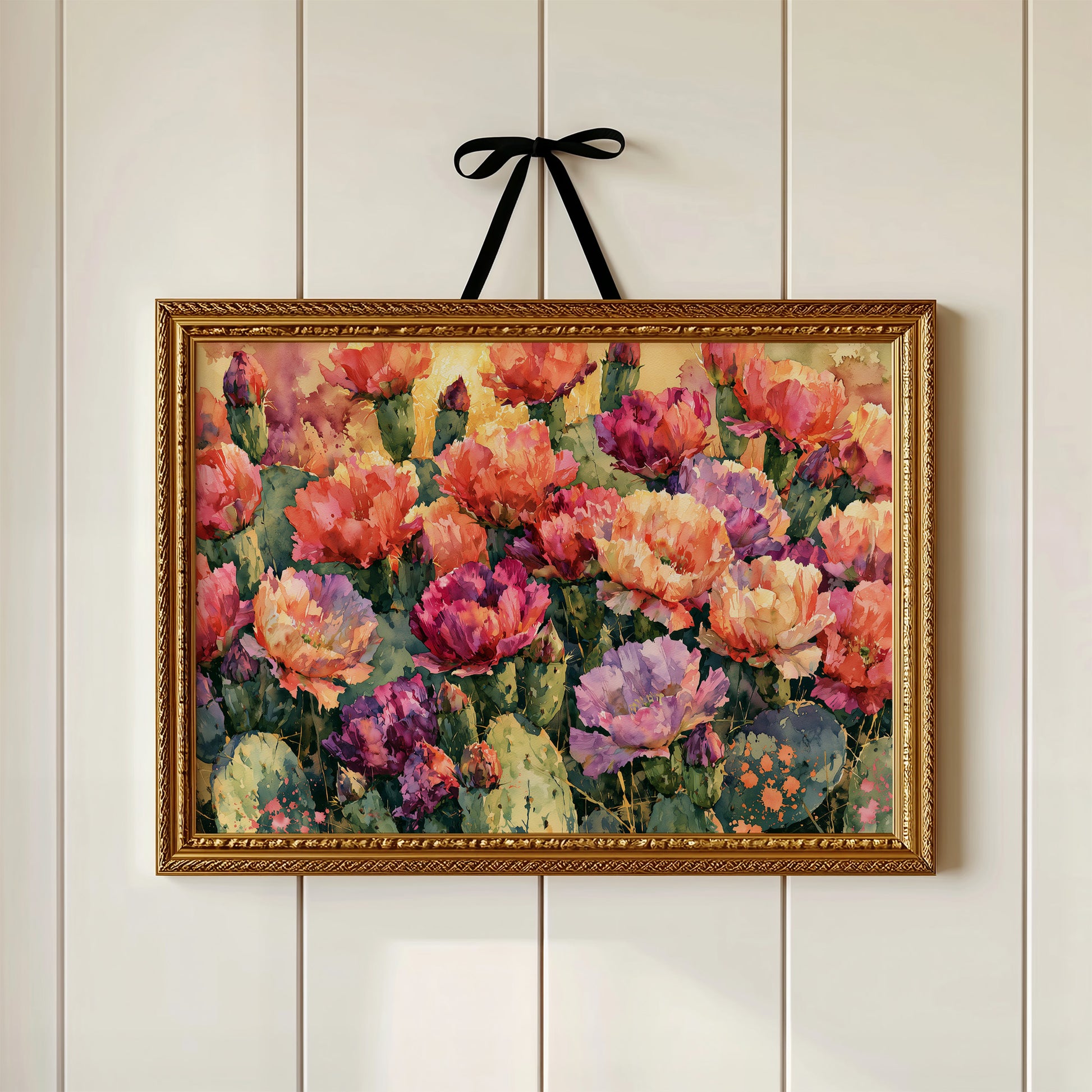 Cactus Blossoms, Full Bloom