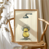 Duckling's Shower Cap Situation