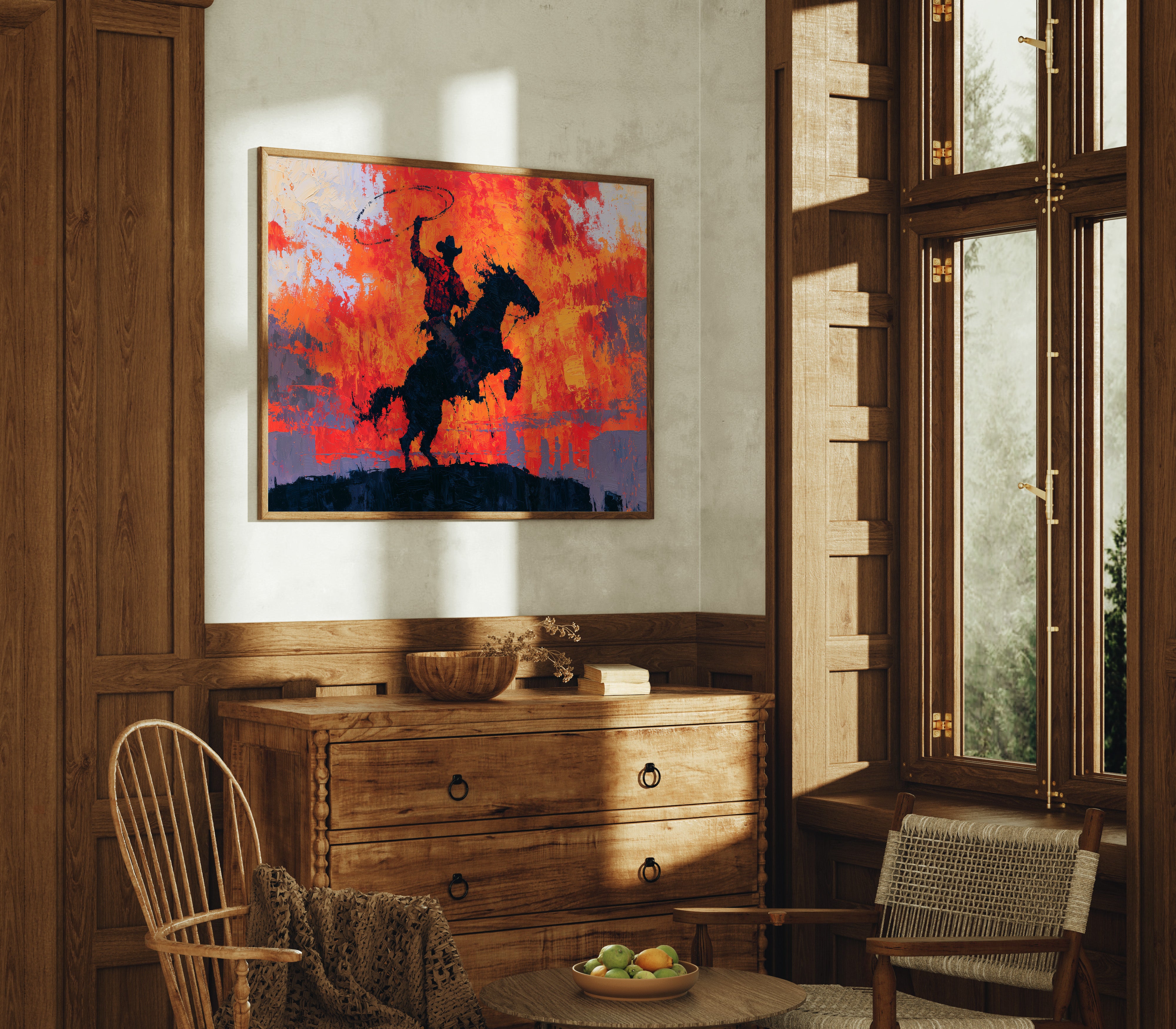 Cowboy at Sundown, Lasso High