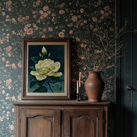 Ivory Bloom in Shadow