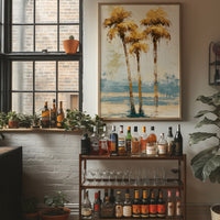 Gilded Palms, Coastal Hour