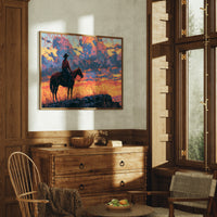 Rider on the Rimrock, Sundown