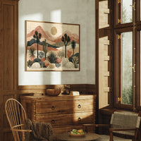 Botanical Ridgeline, Desert Sun