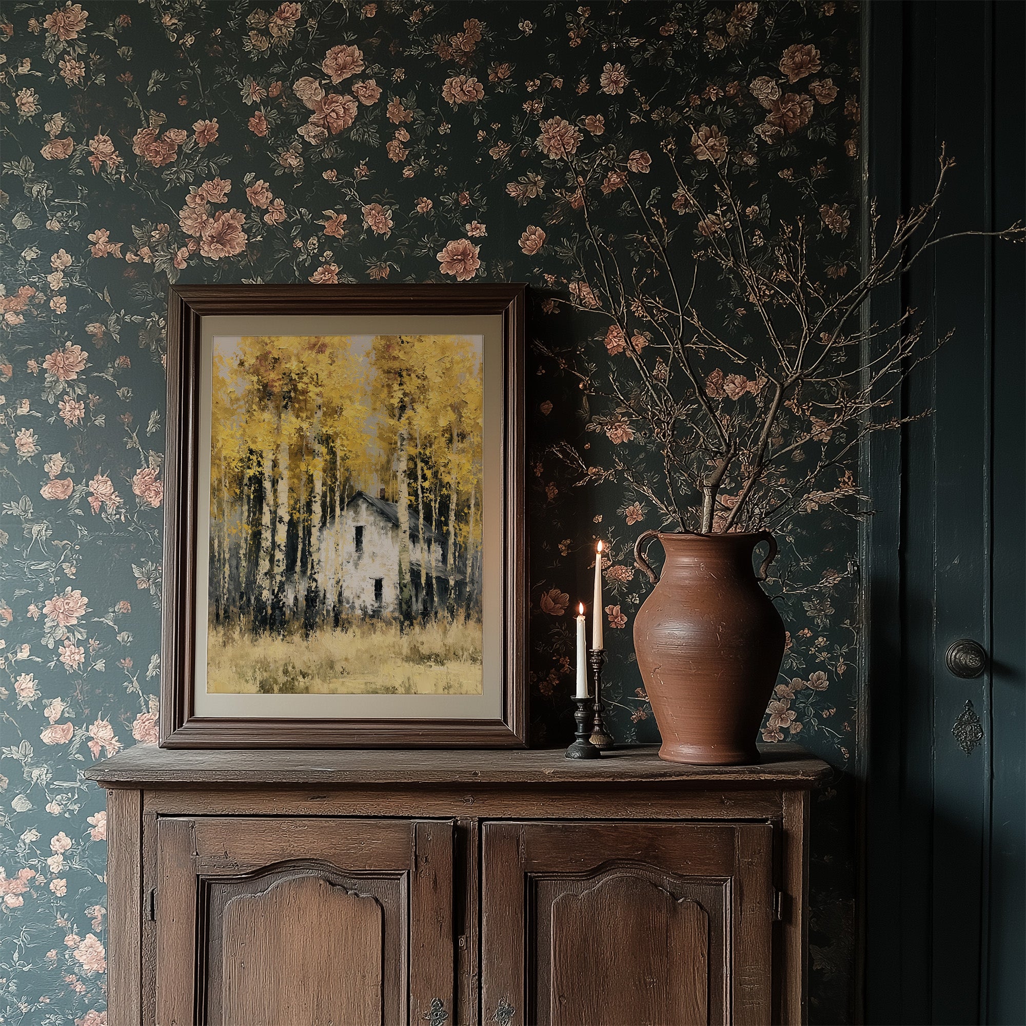Farmhouse Hiding in the Aspens