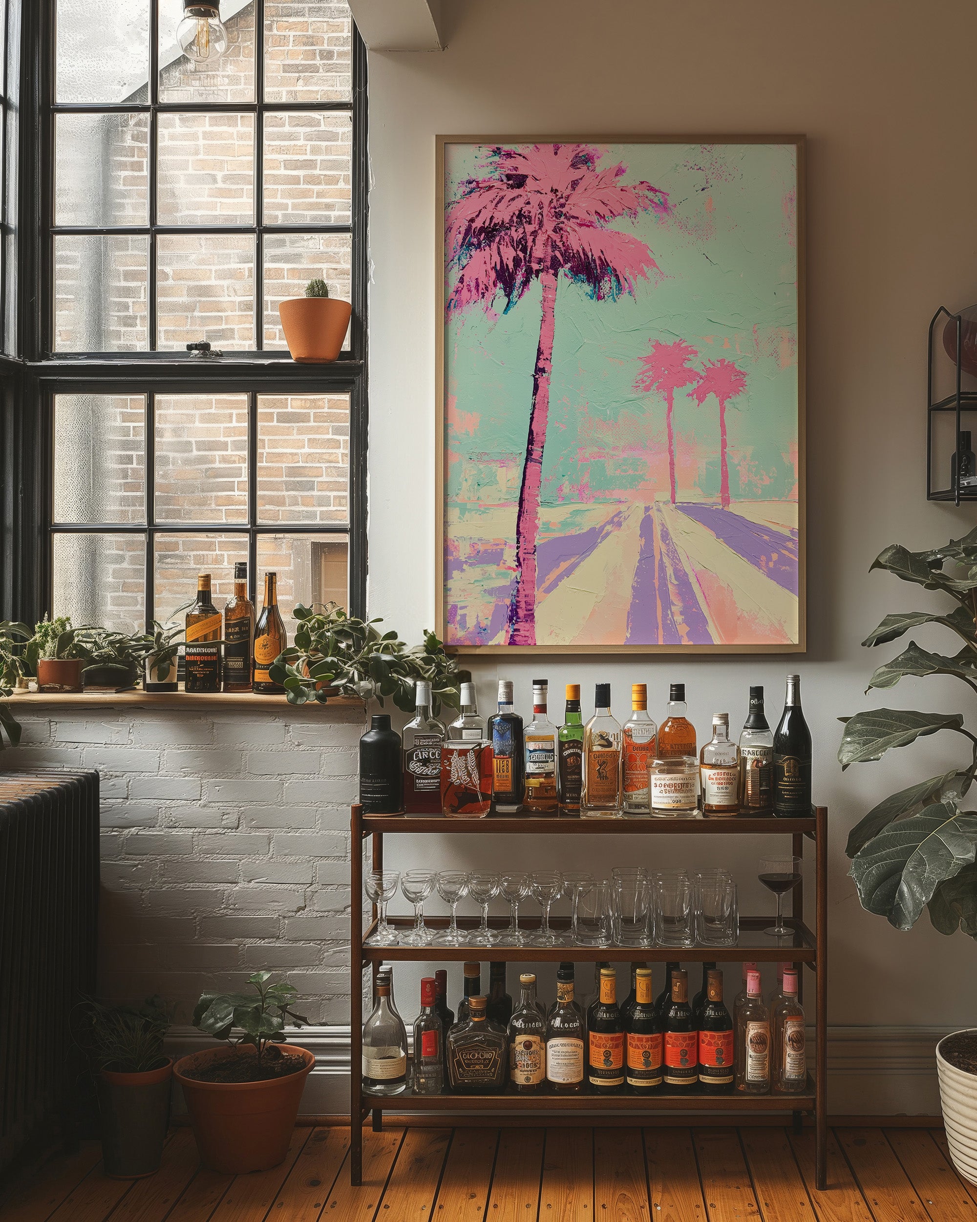 Bubblegum Boulevard Palms