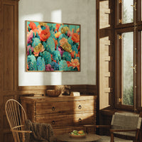 Cactus Bloom Explosion