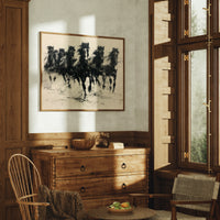 Charcoal Herd on the Run