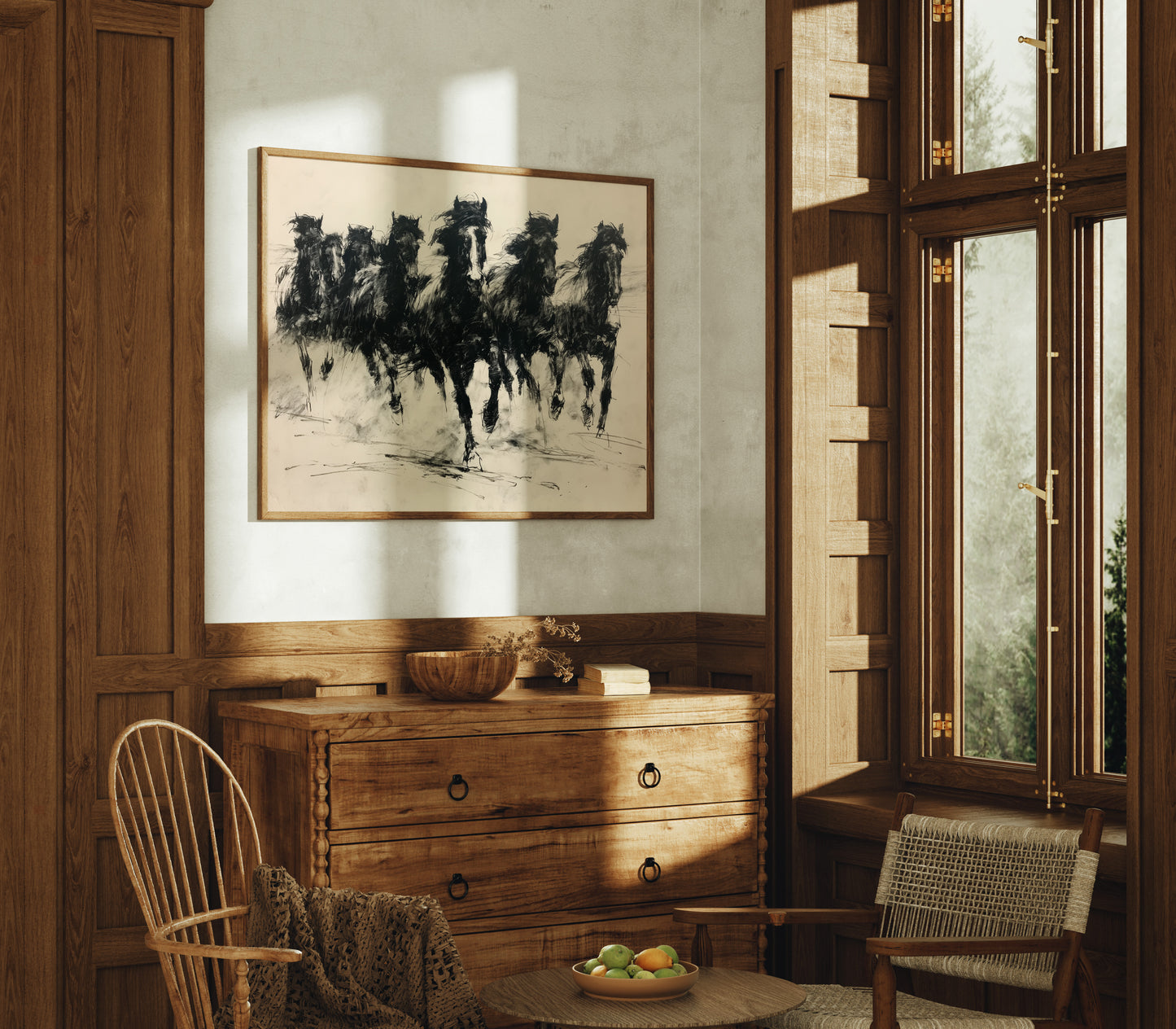 Charcoal Herd on the Run