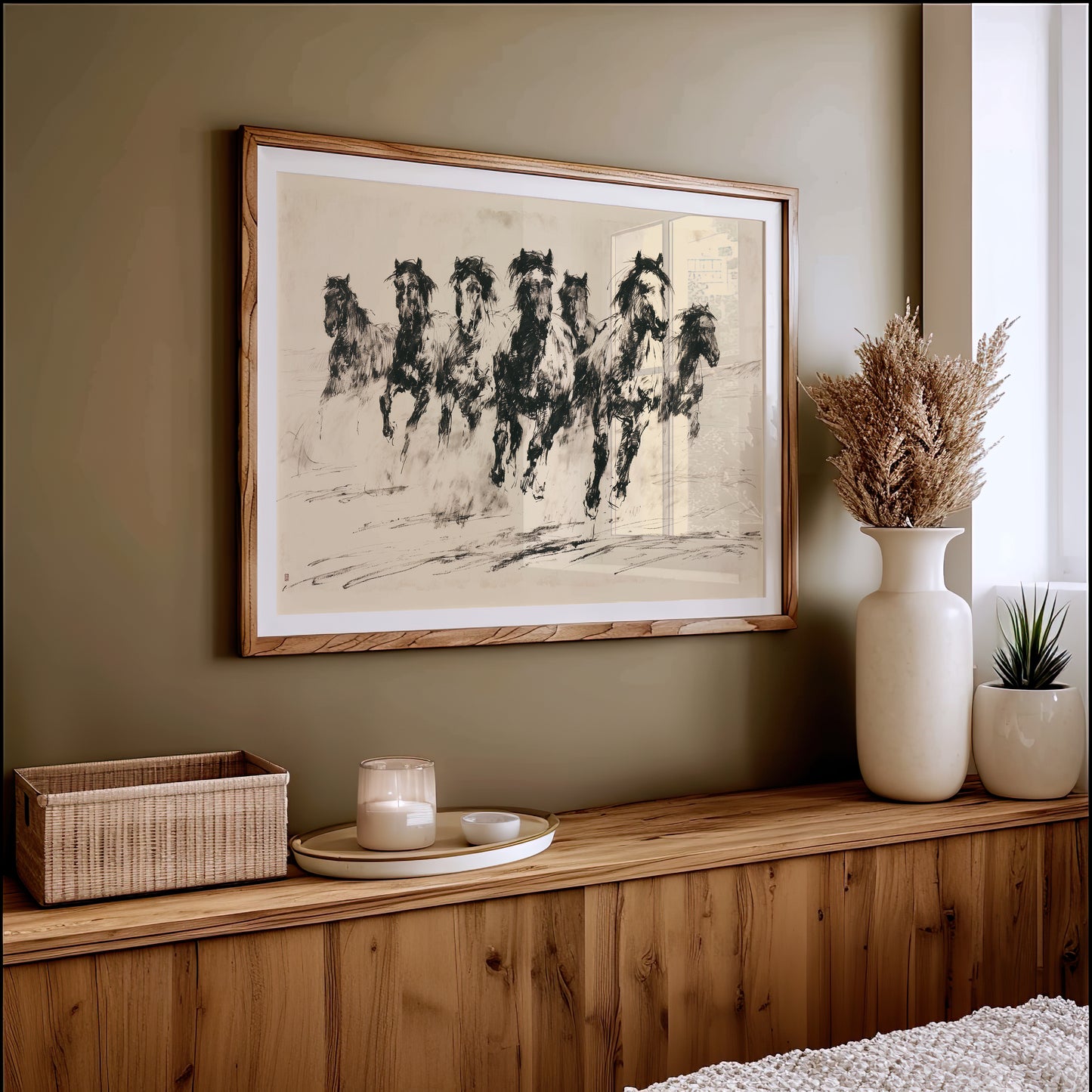 Ink Wash Stampede