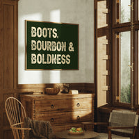 Boots, Bourbon & Boldness