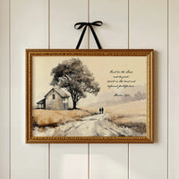 Psalm 37:3 Country Road Scripture Art