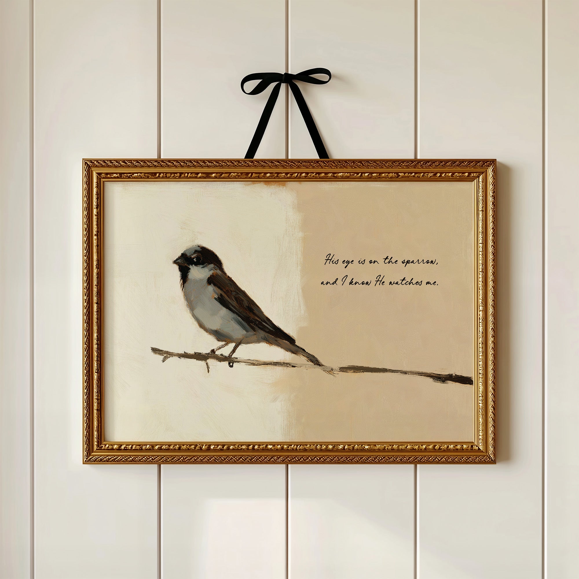 Lone Sparrow, Watchful Eye