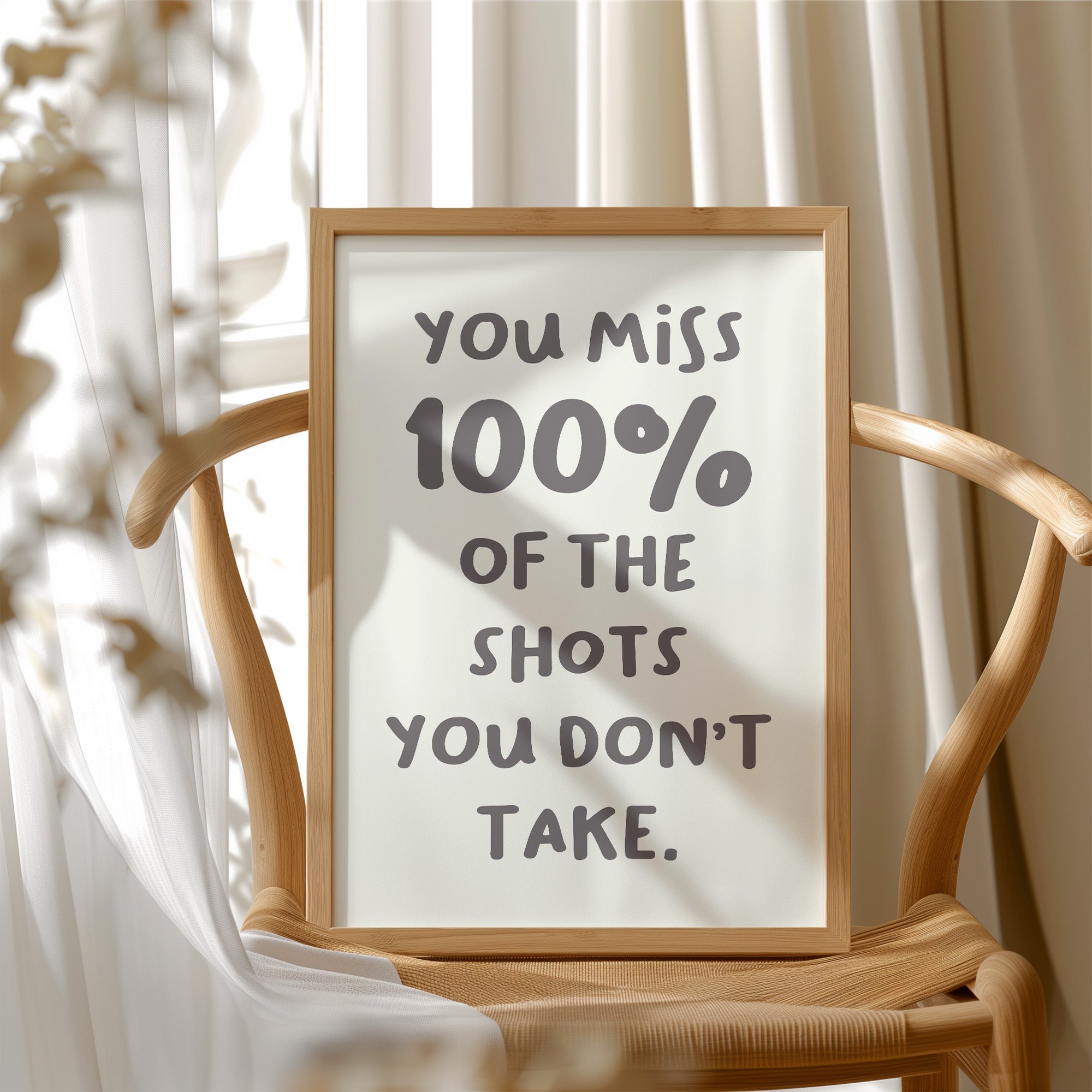 You Miss 100 Percent