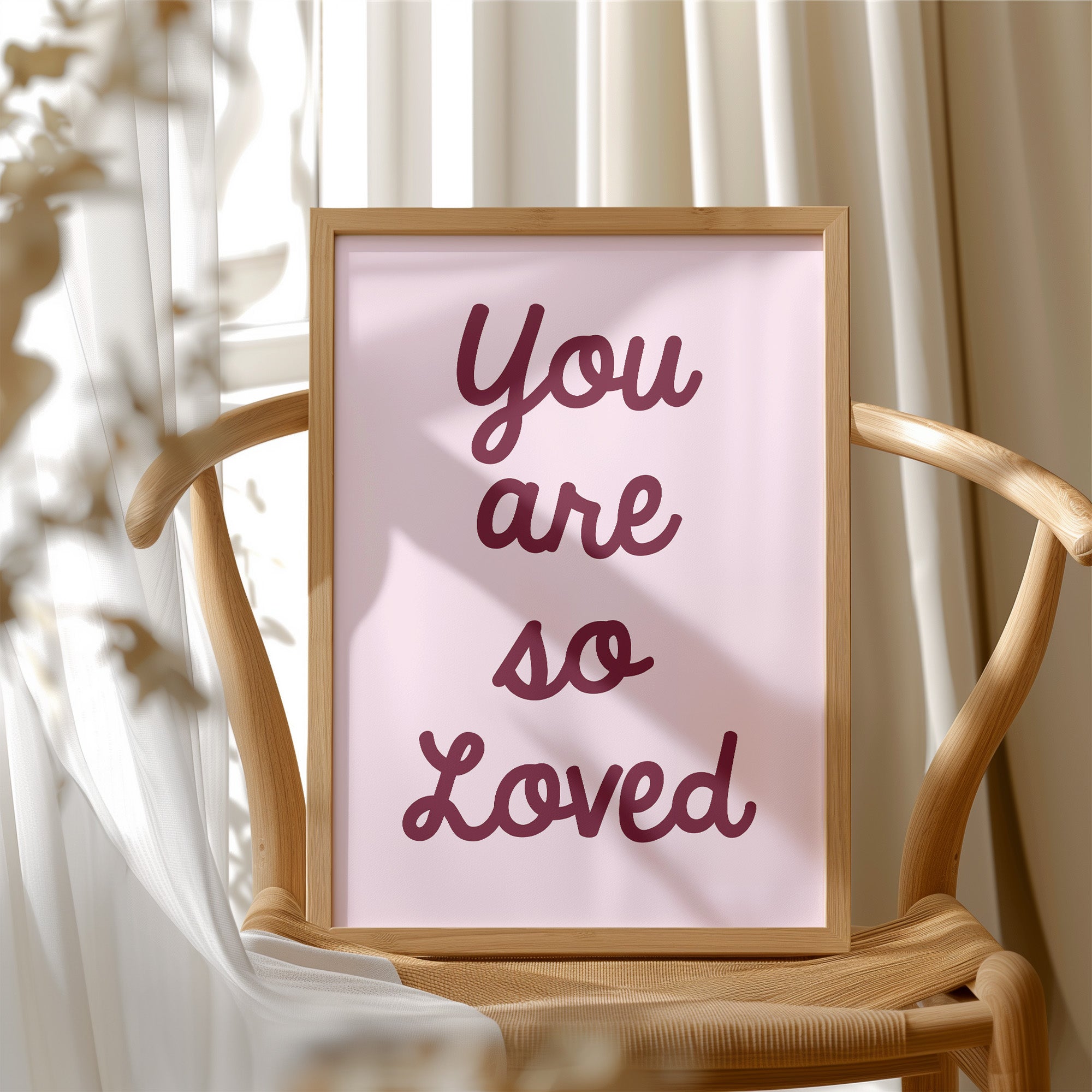 Loved in Cursive