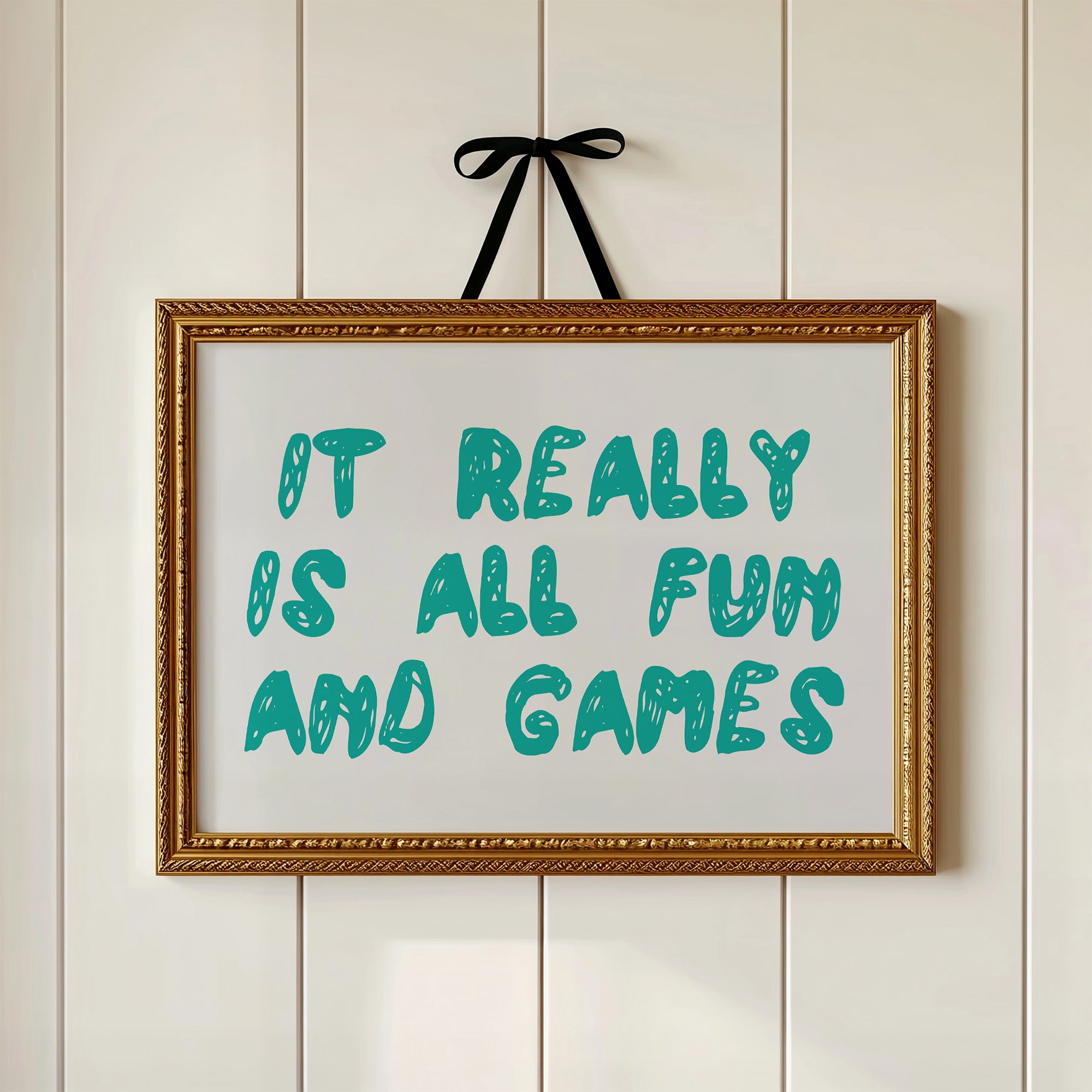 It Really Is All Fun and Games