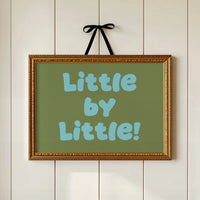 Little By Little, Olive Bubble