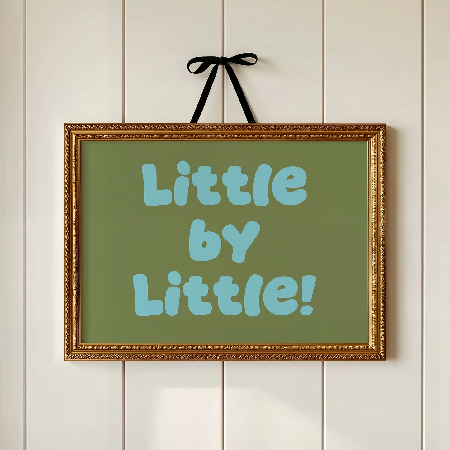 Little By Little, Olive Bubble