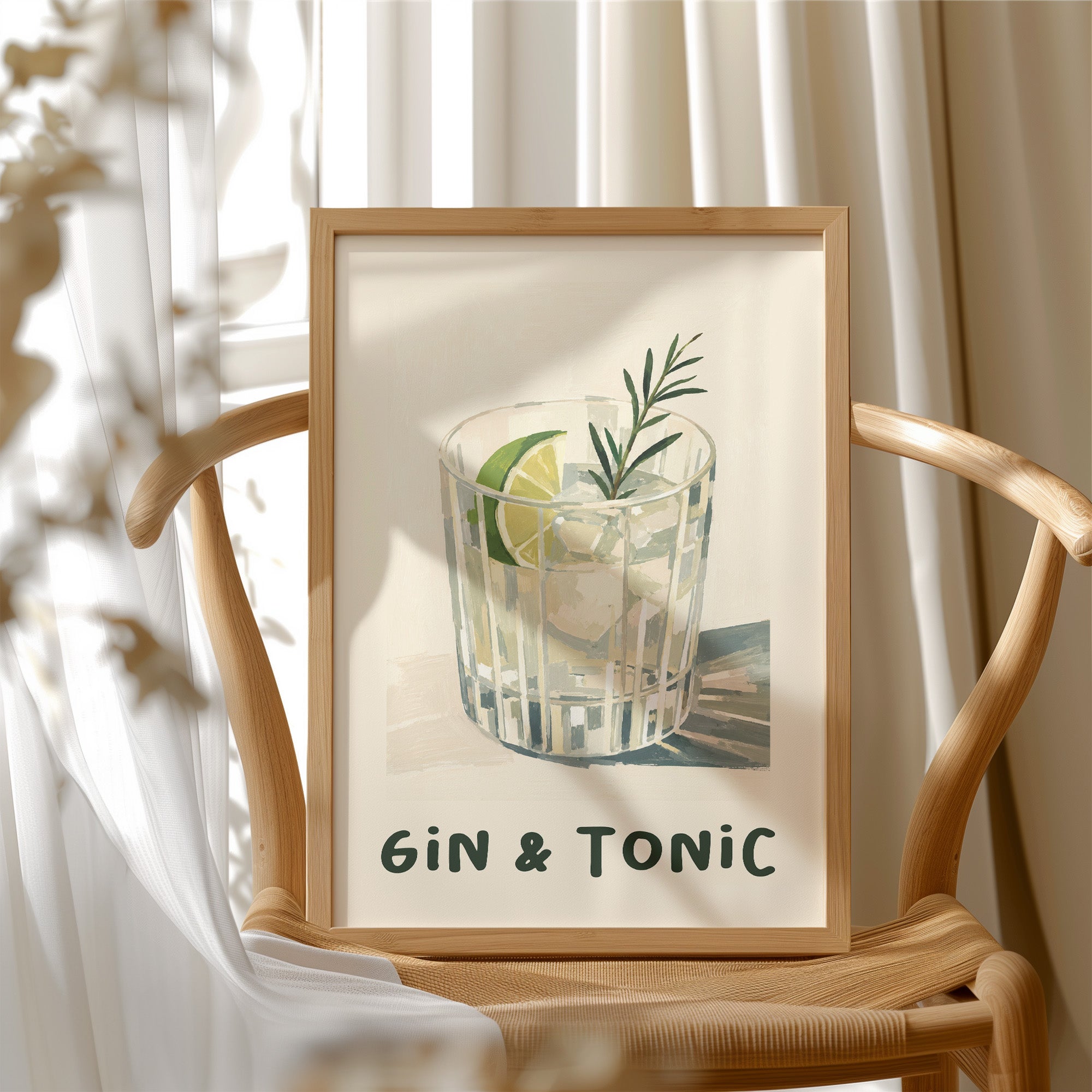 Gin & Tonic, Painted