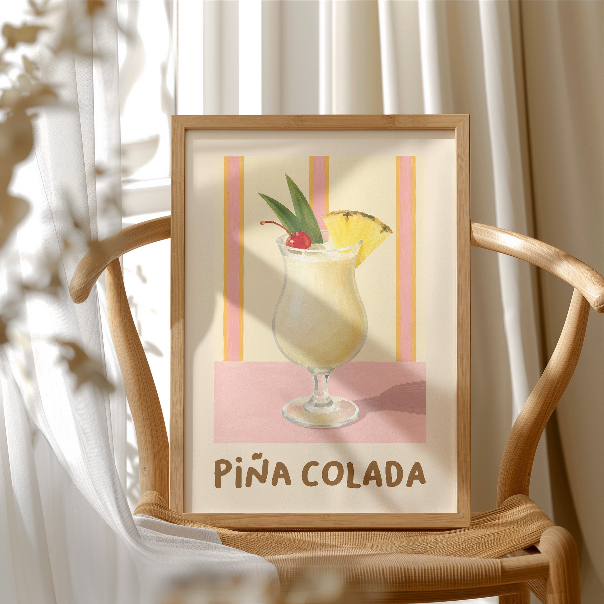 Piña Colada, Painted