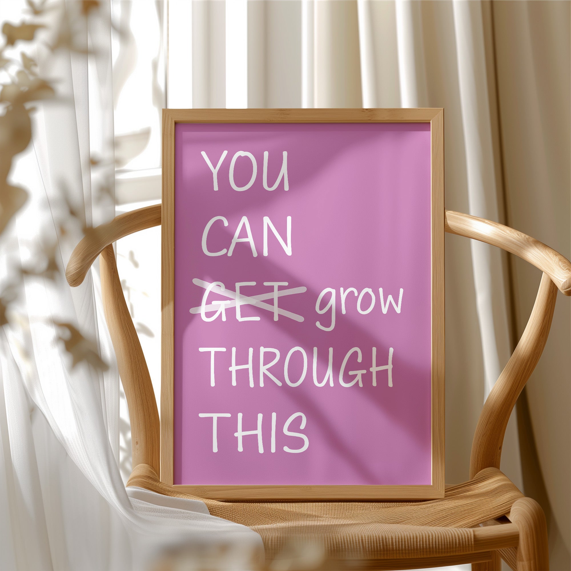Grow, Not Just Get, Through (Orchid)