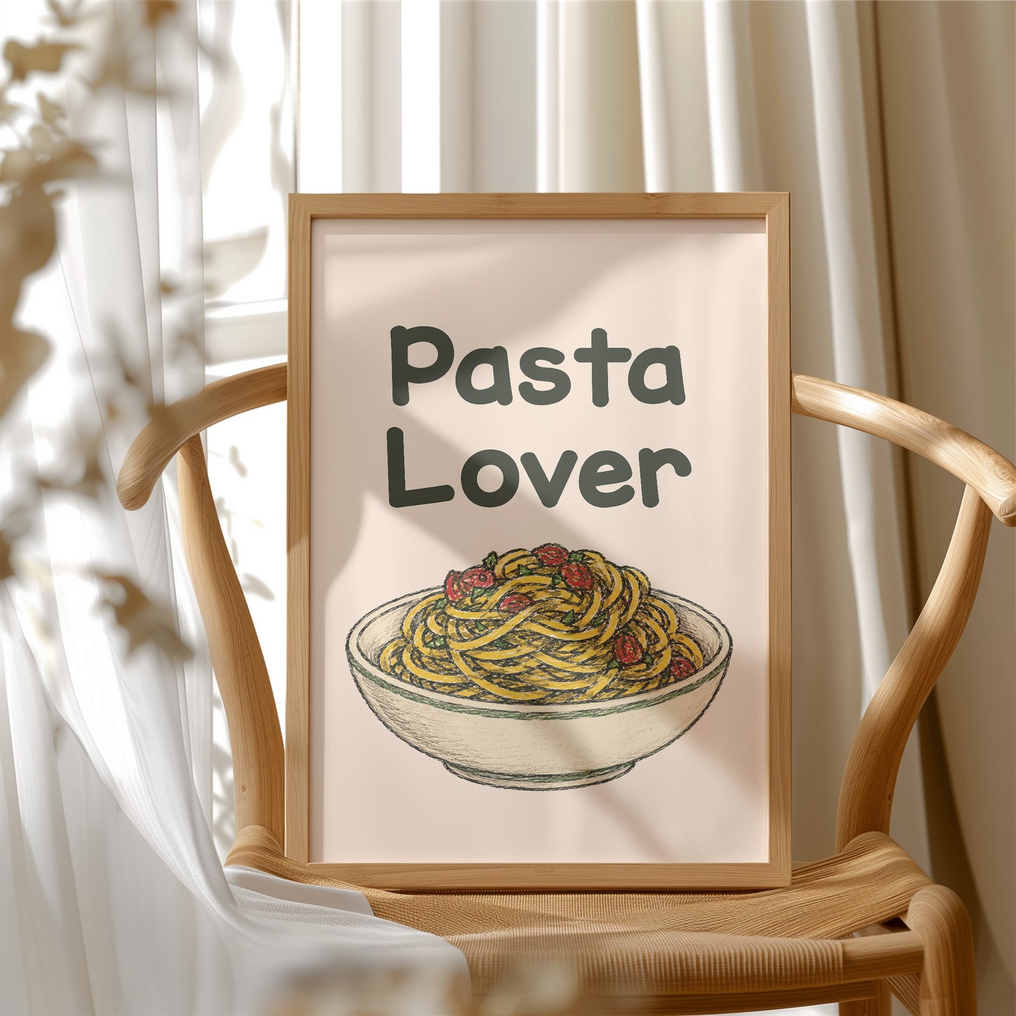 Pasta Lover, Sketched