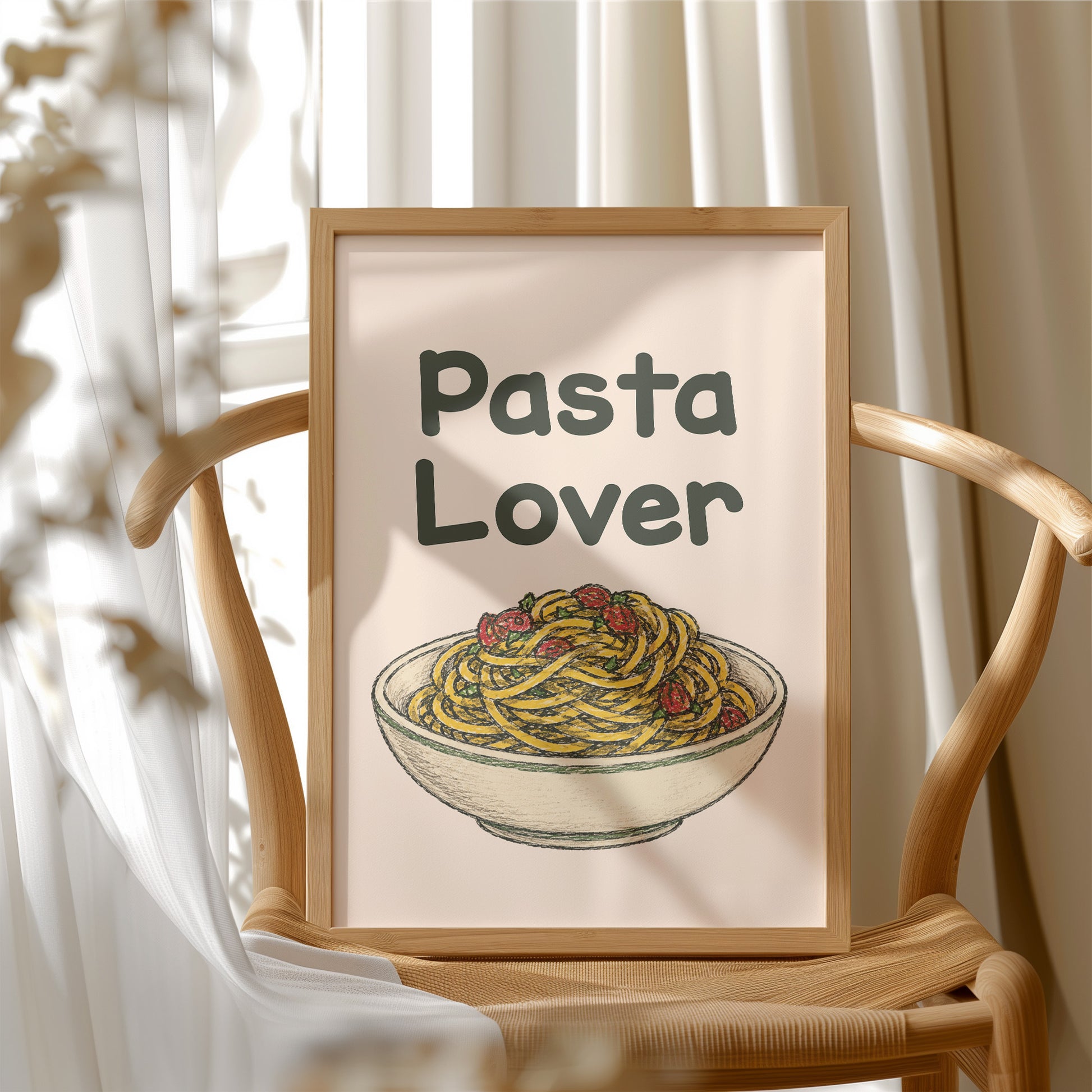 Pasta Lover, Sketched