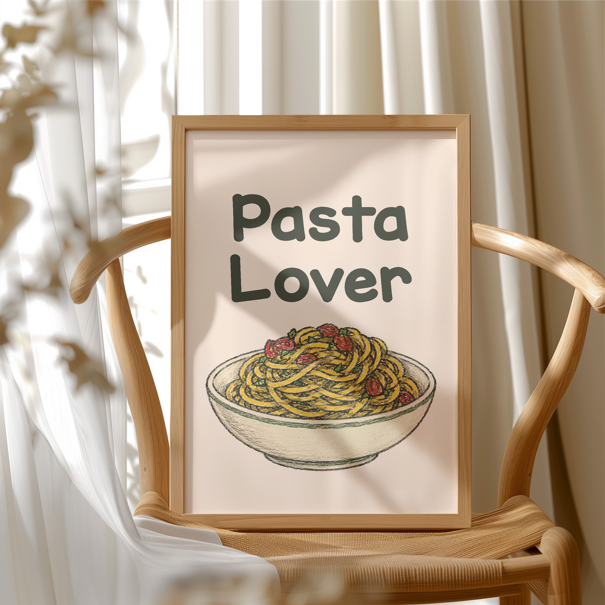 Pasta Lover, Sketched