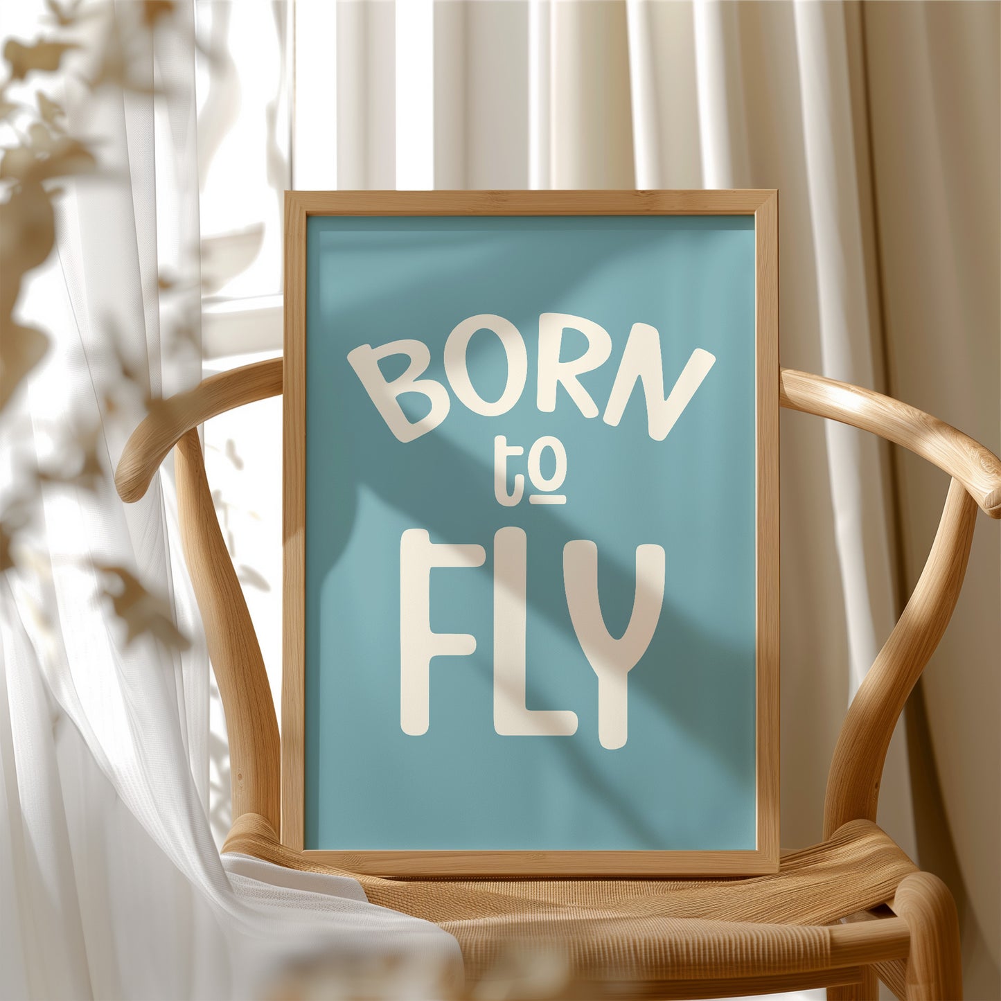 Born to Fly (Teal)