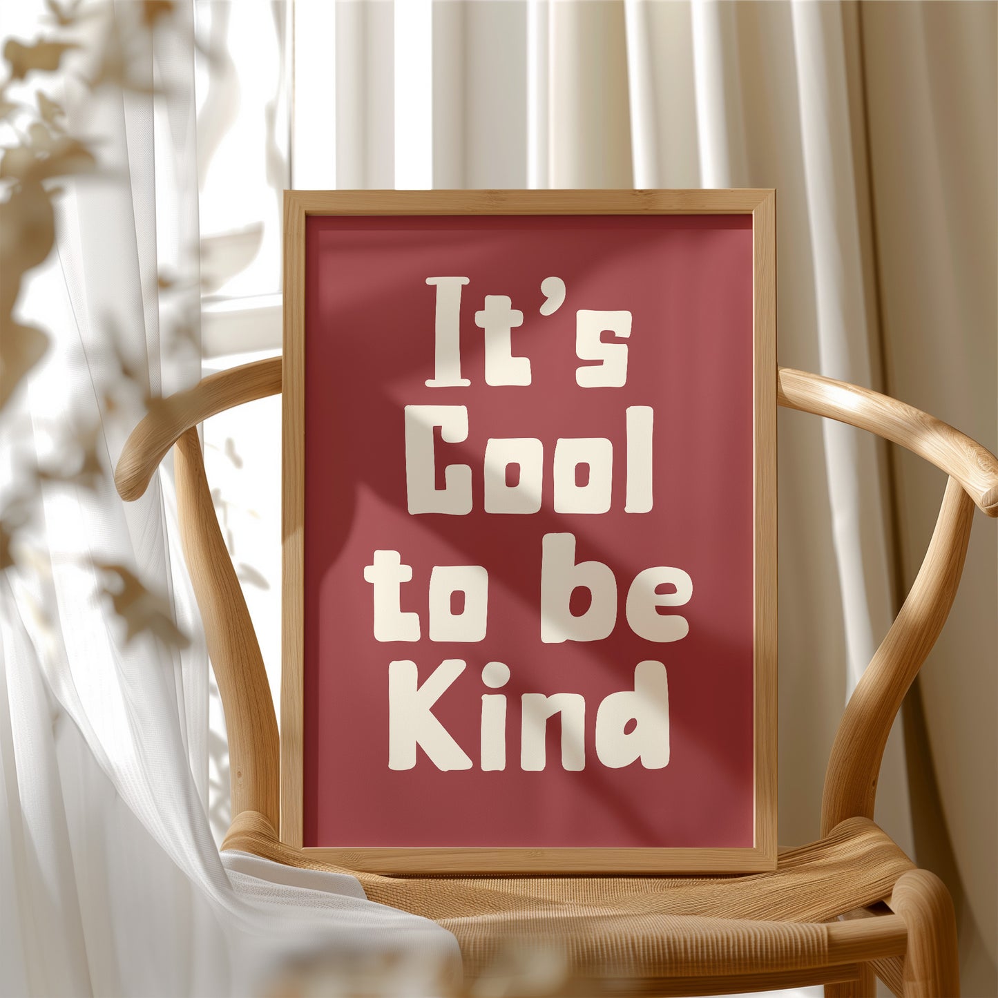 Cool to Be Kind (Brick Red)