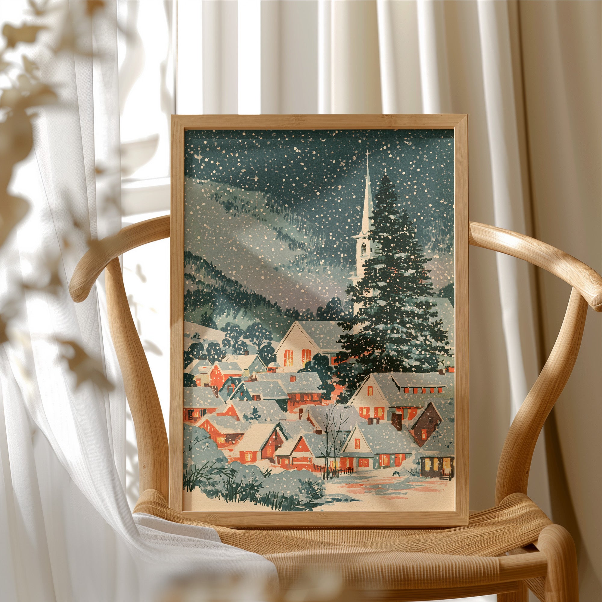 Silent Night Over the Steeple
