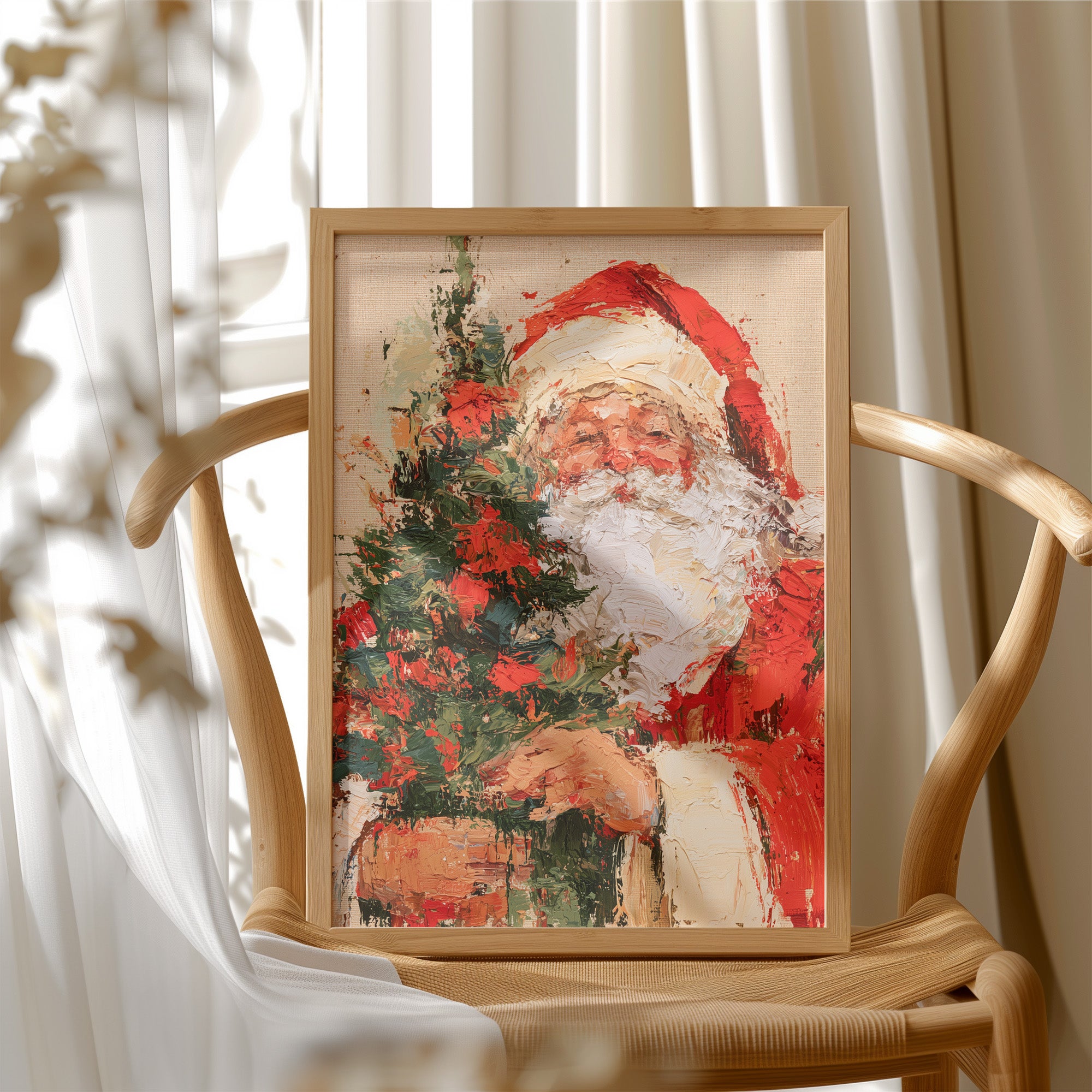Santa in Thick Oils
