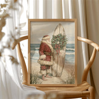 Santa's Coastal Christmas, Oils