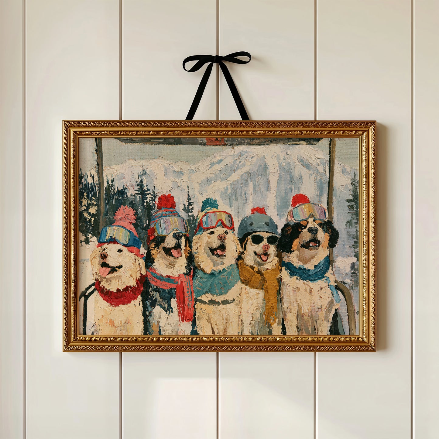 Dogs on the Chairlift