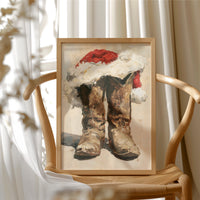 Boots Under the Mistletoe
