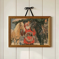 Santa's Ranch Hand Close-Up