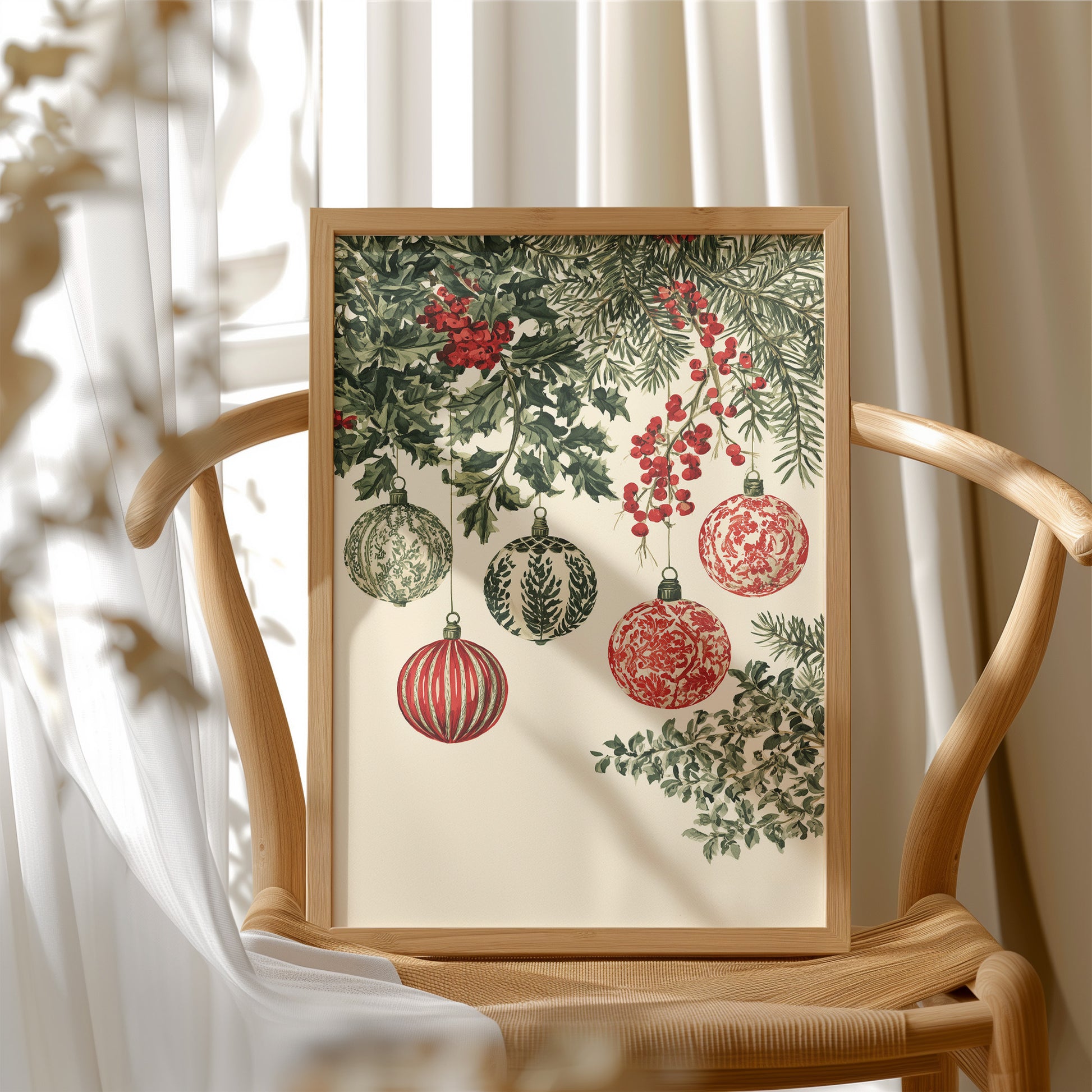 Painted Baubles Among the Boughs