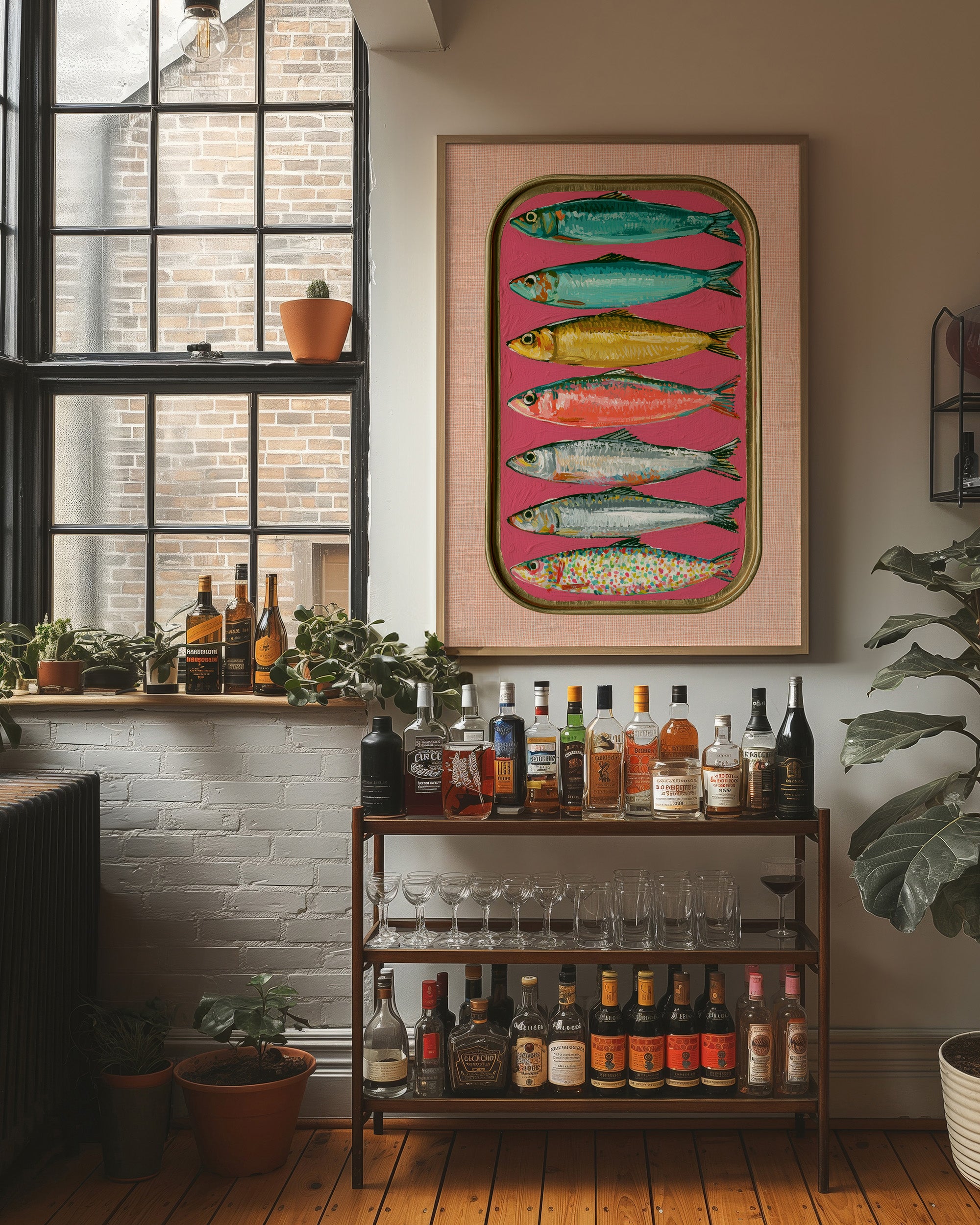 Tinned Sardines Rainbow Edition