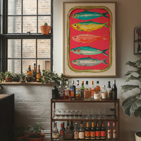 Pop Art Sardine Tin