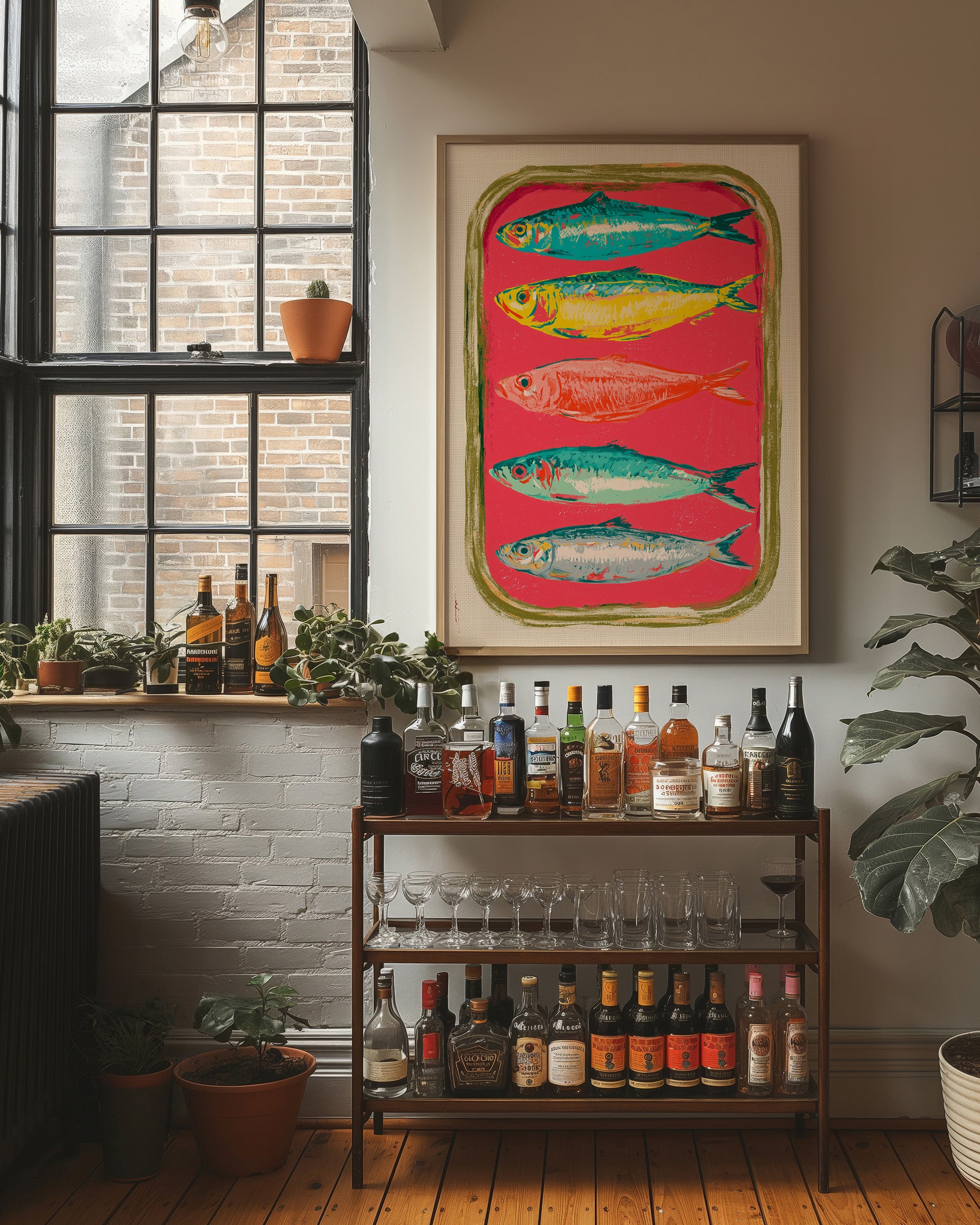 Pop Art Sardine Tin