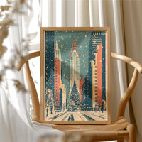 Chrysler Building Snowfall Stroll