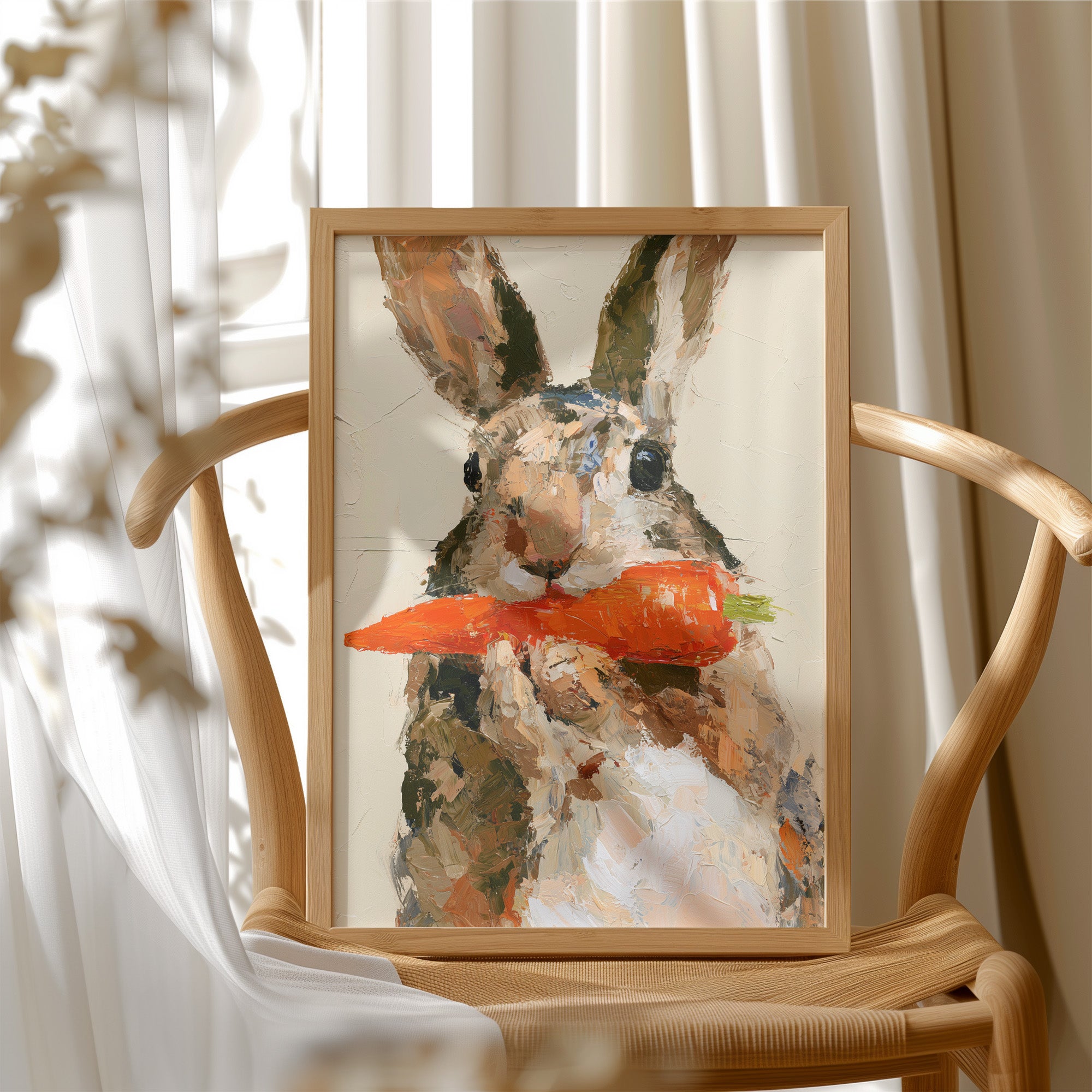 Fractured Palette Rabbit Carrot