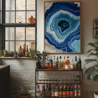 Geode Dreaming In Blue