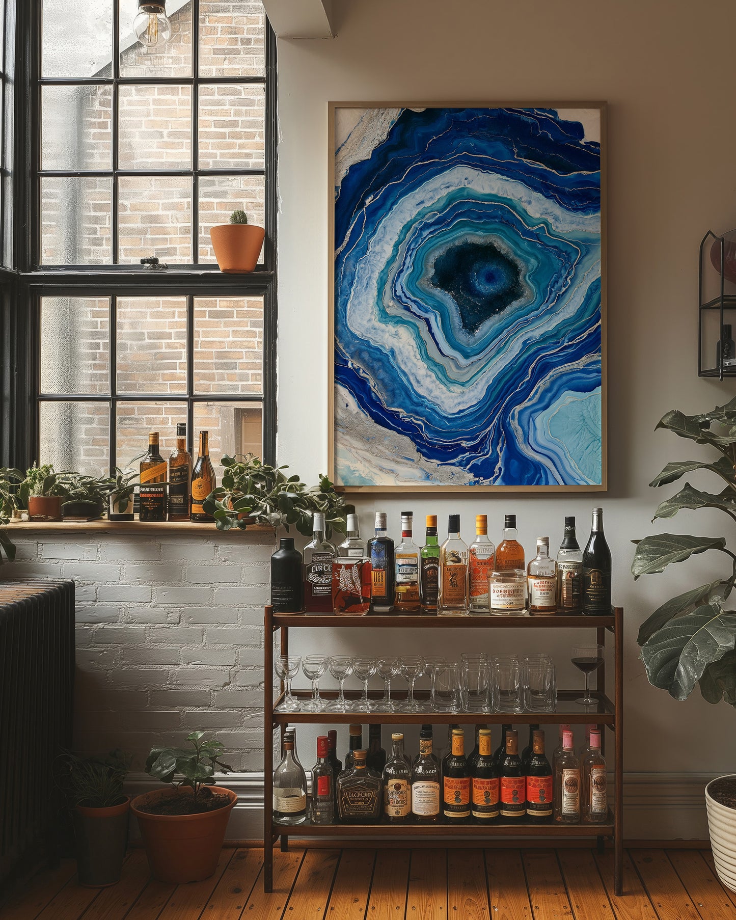 Geode Dreaming In Blue