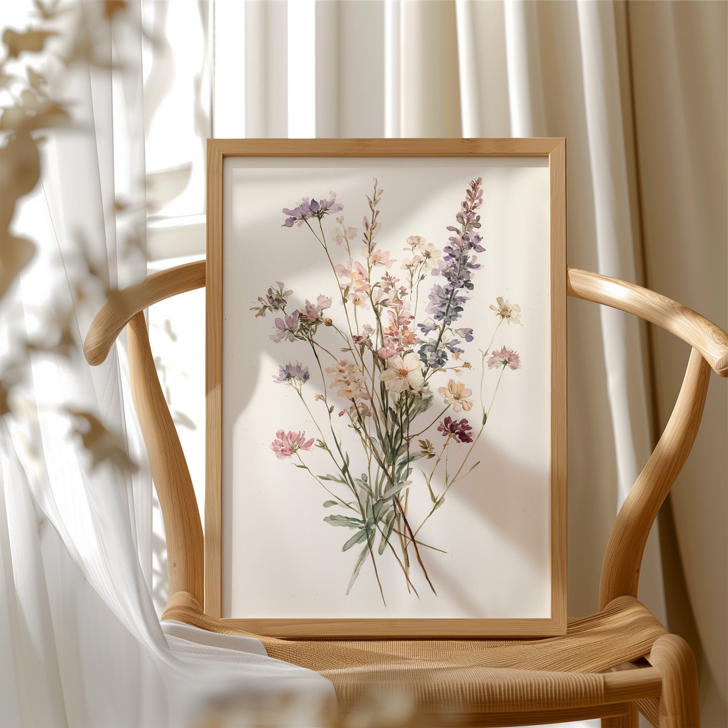Lavender Wildflower Gathering
