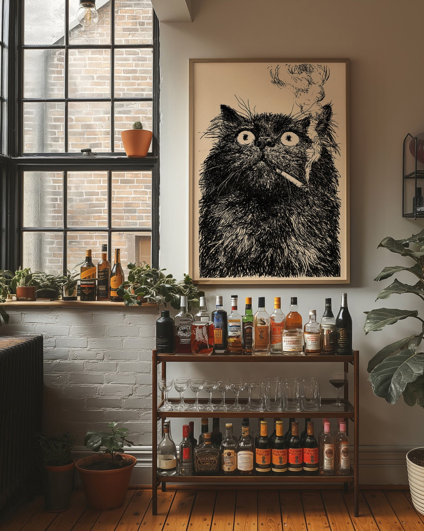 Cat Has Seen Some Things