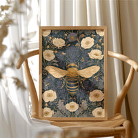 Bee in the Lavender, Symmetrically Adored