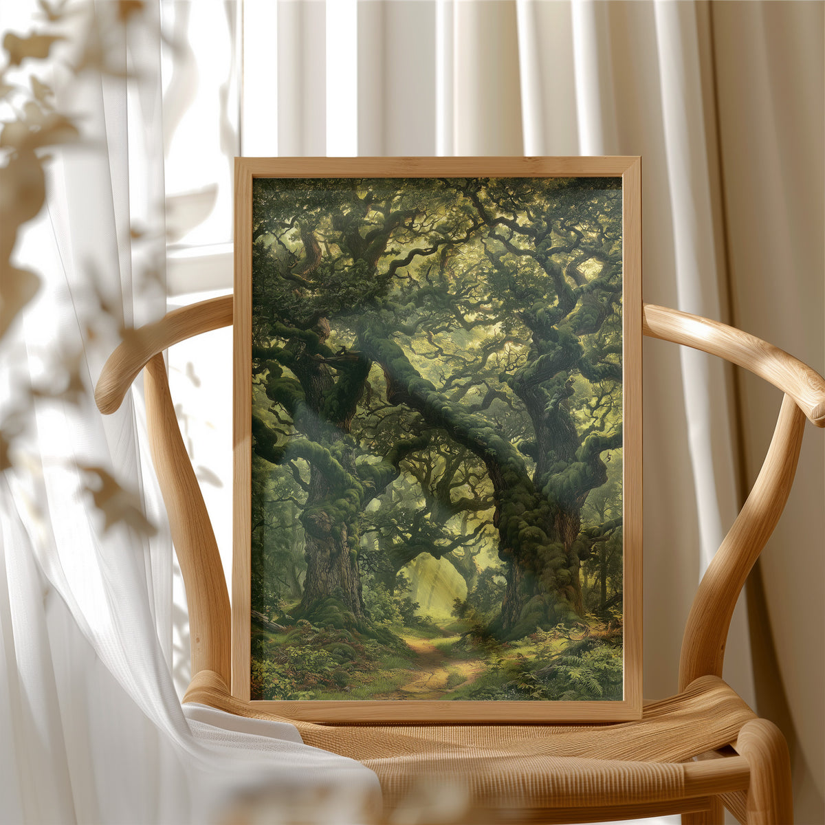 Ancient Oaks Lean In to Whisper