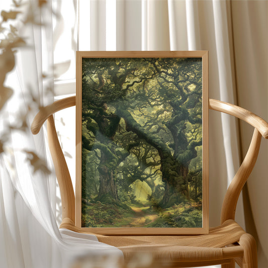 Ancient Oaks Lean In to Whisper